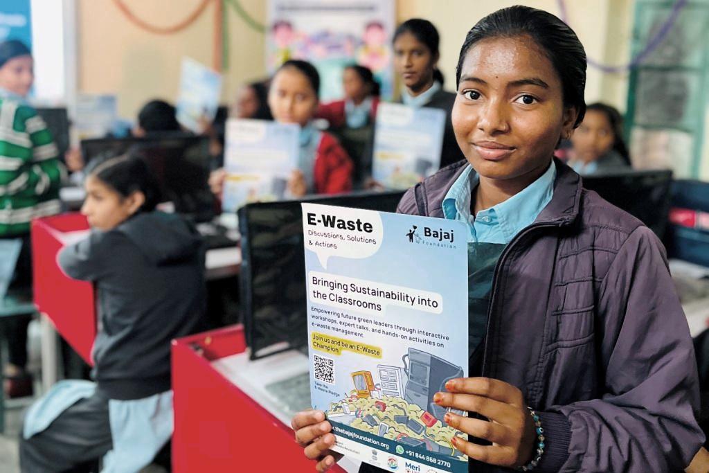 Bajaj Foundation Partners with UNICEF YuWaah for E-Waste Awareness Campaign